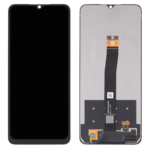 Дисплей для Redmi 10C / POCO C40 в сборе без рамки черный Оригинал