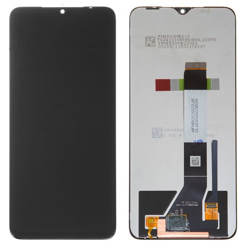 Дисплей для Redmi 9T / POCO M3 в сборе без рамки черный Оригинал