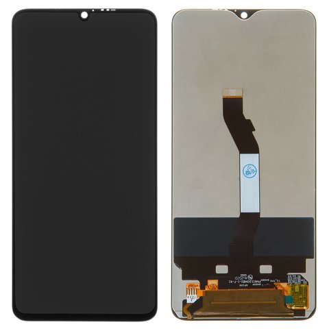 Дисплей для Redmi Note 8 Pro в сборе без рамки черный Оригинал