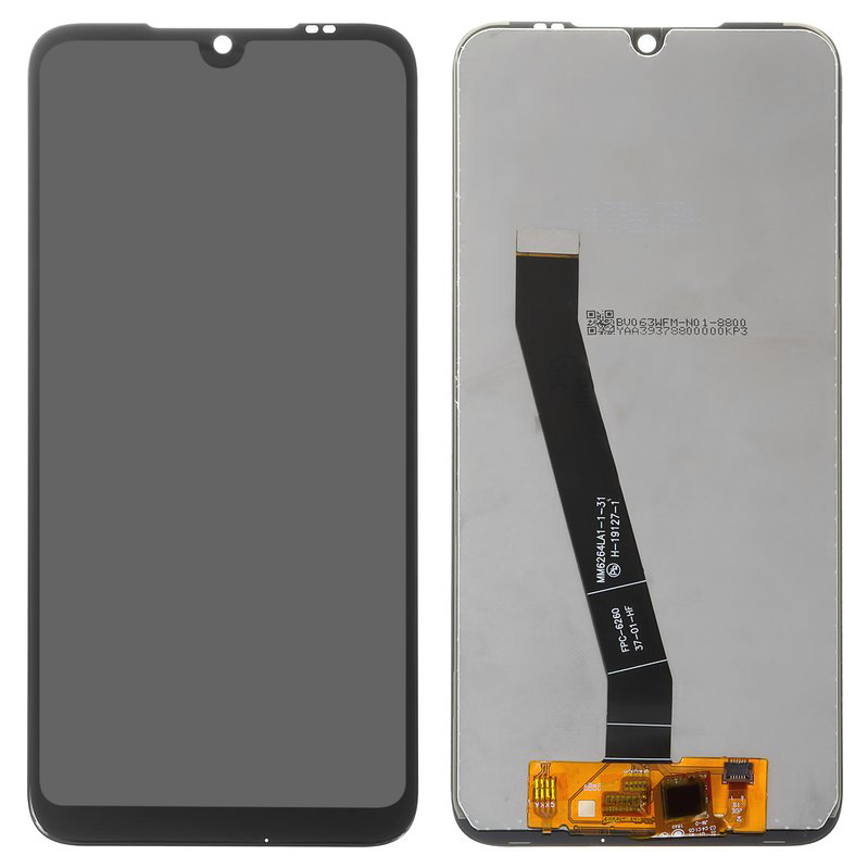 Дисплей для Redmi 7A в сборе без рамки черный Оригинал