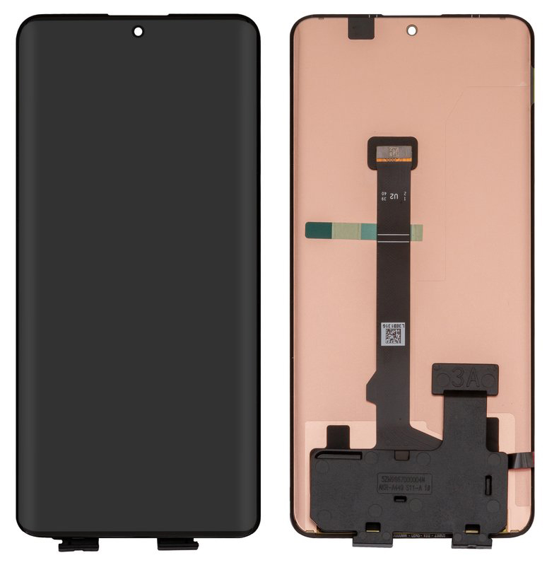 Дисплей для Redmi Note 13 Pro+ в сборе без рамки черный Оригинал