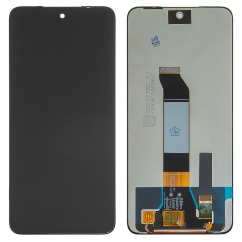 Дисплей для Redmi Note 10T в сборе без рамки черный Оригинал