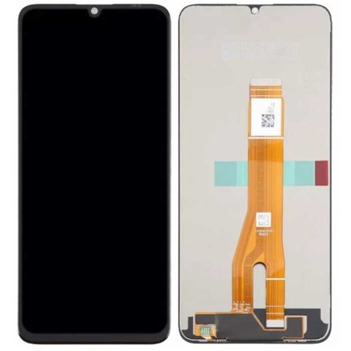 Дисплей для Honor X7A / Honor X7A Plus в сборе без рамки черный Оригинал
