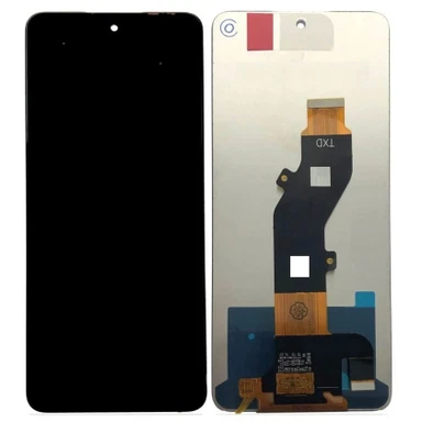 Дисплей для Tecno Spark 30 4G / Infinix Hot 50 в сборе без рамки черный Оригинал