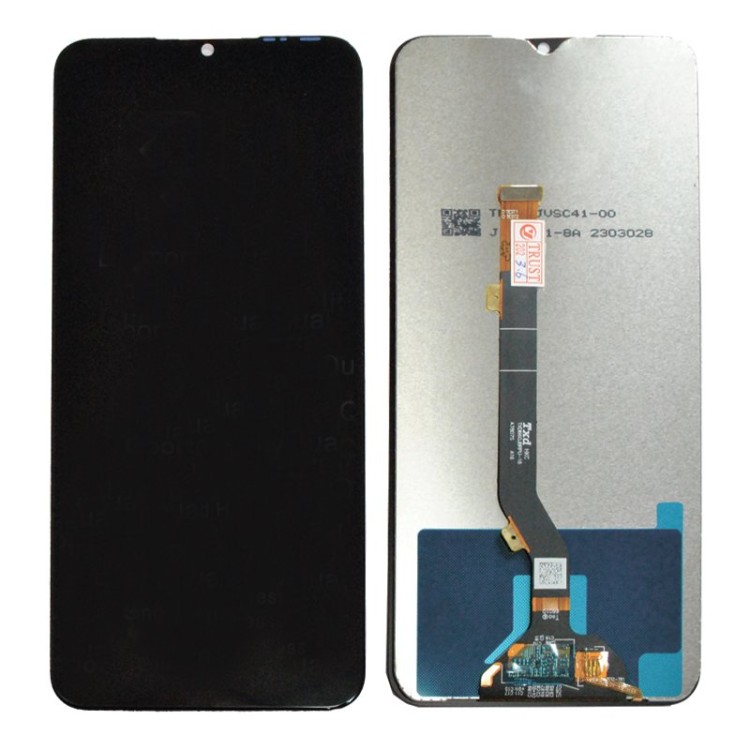 Дисплей для Tecno Spark 8P / Tecno Spark 8T / Infinix Hot 11 (X662B) / Itel Vision 5 Plus / Itel S18 Pro в сборе без рамки черный Оригинал