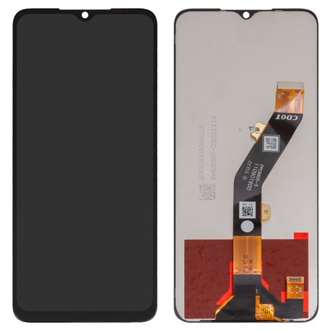 Дисплей для Infinix Smart 7 / Infinix Smart 7 HD / Tecno Spark 10 / Tecno Spark 10C / Tecno Spark Go 2023 / Itel A60S в сборе без рамки черный Оригинал