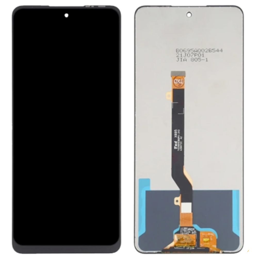 Дисплей для Infinix Hot 40 Pro / Infinix Hot 40 / Tecno Spark 20 Pro в сборе без рамки черный Оригинал
