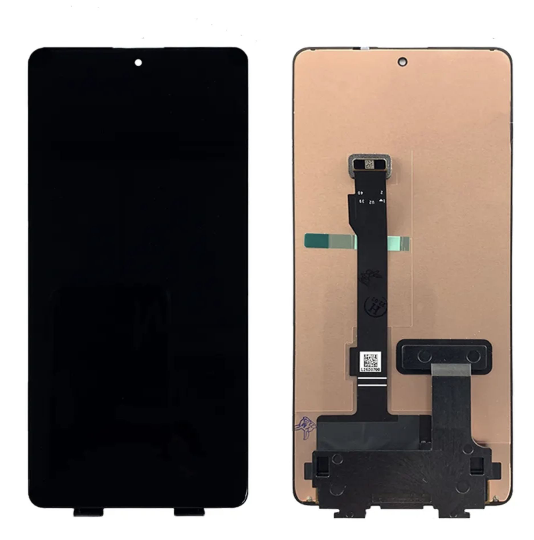 Дисплей для Xiaomi Redmi Note 12 Pro 5G / Poco X5 Pro в сборе без рамки черный Оригинал